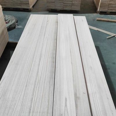 8%-12% Moisture Content Paulownia Wood Board for Custom Wood Coffin Panel Production
