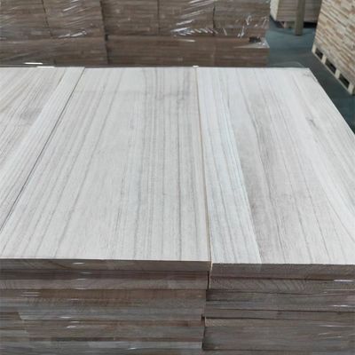 8%-12% Moisture Content Paulownia Wood Board for Custom Wood Coffin Panel Production