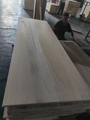 8%-12% Moisture Content Paulownia Wood Board for Custom Wood Coffin Panel Production