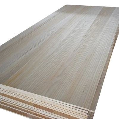 Solid Glue Wood Board for Customized Project Solutions Eco-friendly Chinese Paulownia