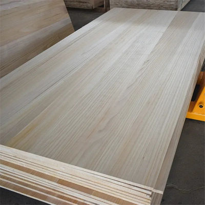 Solid Glue Wood Board for Customized Project Solutions Eco-friendly Chinese Paulownia
