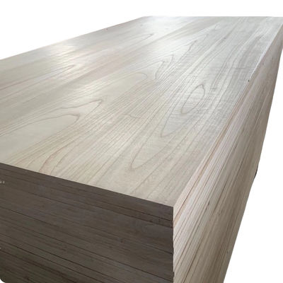 FSC Certified Paulownia Wood Edge Glued Finger Joint Solid Wood Board M3 for Furniture