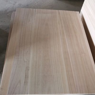 FSC Certified Paulownia Wood Edge Glued Finger Joint Solid Wood Board M3 for Furniture