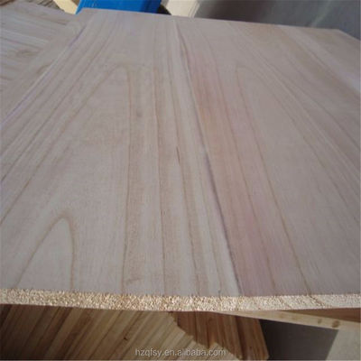 5-15 Days Production Time 100% Paulownia Wood Board for Solid Wood Board Production