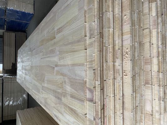 Solid Wood Panels Finger Joint Board Made of Paulownia Timber with Free Spare Parts
