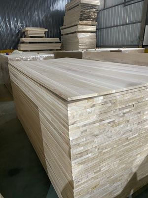 Customized Size Wood Edge Glue Paulownia Boards 1220x2440 for Return and Replacement