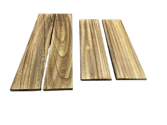 3mm-50mm Thickness Natural Burned Paulownia Floating Shelves with FSC Certification