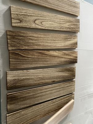3mm-50mm Thickness Natural Burned Paulownia Floating Shelves with FSC Certification