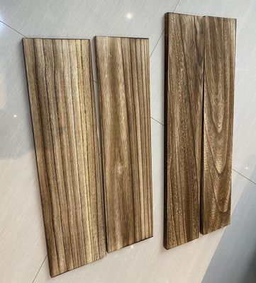 Rustic Floating Shelves Wall Mounted Type with Paulownia Wood Boards Craftsmanship