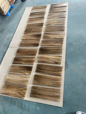 Rustic Floating Shelves Wall Mounted Type with Paulownia Wood Boards Craftsmanship