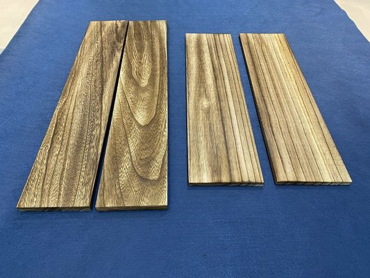 Rustic Floating Shelves Wall Mounted Type with Paulownia Wood Boards Craftsmanship