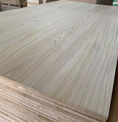 FSC 100% Certified 3mm-50mm Paulownia Wood Board for Custom Furniture Manufacturing