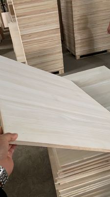 5-15 Days Production Time White Paulownia Boards for Wood Crafts