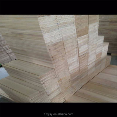 Qingfa Natural Paulownia Wood Board Ideal for Living Room Furniture T/T or L/C Payment