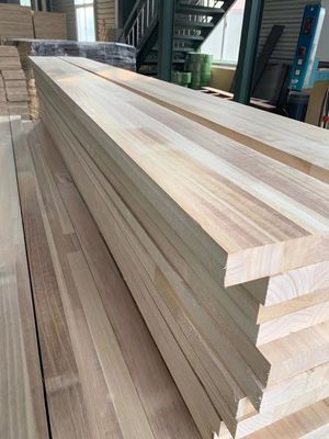 8%-12% Moisture Content Paulownia Lumber for Furniture Wood Strips Free Spare Parts