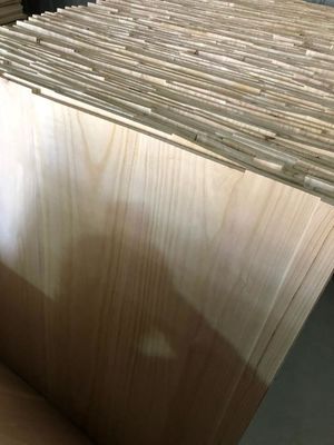 2440x1220 or 1200x600 Size 12mm Compressed Paulownia Wood Board with FSC Certificate