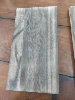 Vintage Home Decor Heat Wood Burnt Rustic Paulownia Wood Boards in Modern Design Style