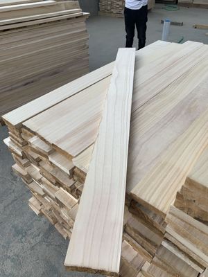 Unfinished Paulownia Wood Strips For Traditional Furniture And Wooden Crafts