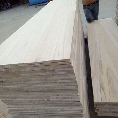 FSC Certified Paulownia Wood Kitchen Friendly Contemporary Natural Color