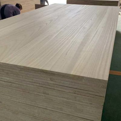 Indoor Solid Wood Paulownia Timber Furniture Board First Class Grade