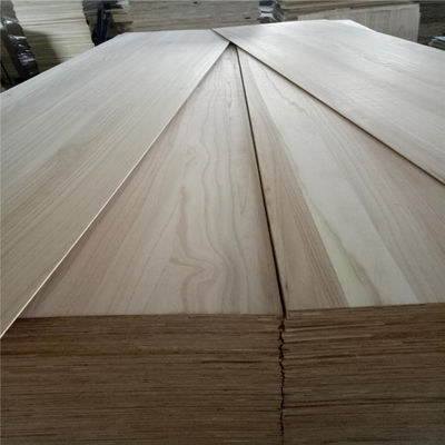 Edge Glued Solid Paulownia Wood Board With Eco Friendly Glue Customized