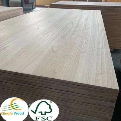 BC Grade Solid Wood Paulownia Lumber Board For Natural Or Bleached Paulownia Sheet