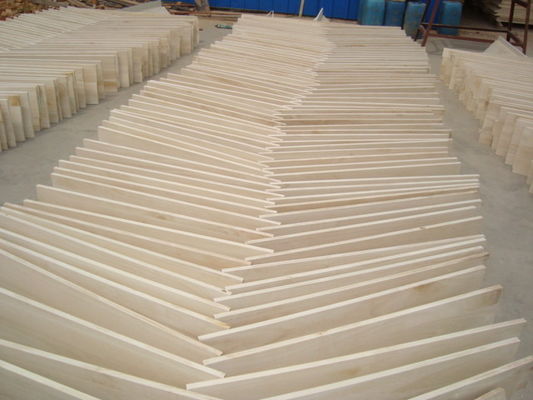 BC Grade Solid Wood Paulownia Lumber Board For Natural Or Bleached Paulownia Sheet