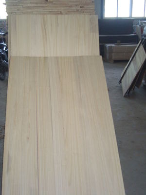 BC Grade Solid Wood Paulownia Lumber Board For Natural Or Bleached Paulownia Sheet