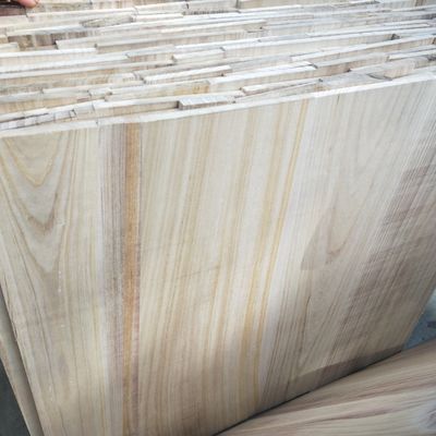 Paulownia Wood Customerized Size Bleached Wood Boards Without Knots 1220x2440mm
