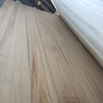 Paulownia Wood Customerized Size Bleached Wood Boards Without Knots 1220x2440mm