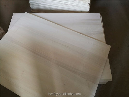Original Bleached Paulownia Wood Traditional Solid Wood Panels 3mm-50mm