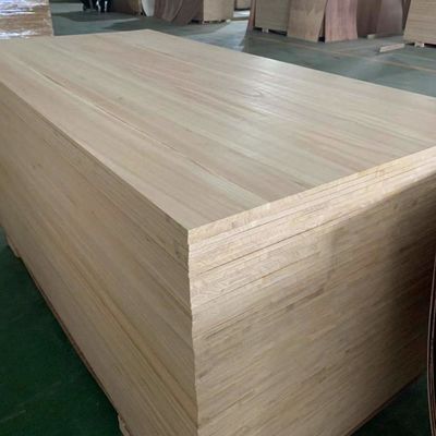 Natural Or Bleached Paulownia Wood 2440x1220mm M3 For Solid Wood Panel